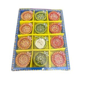 Traditional Fancy Diya 12pcs