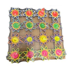Spark Diwali Clay Diya 16pcs