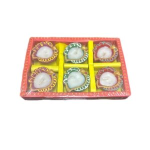 spark clay diya 6pcs