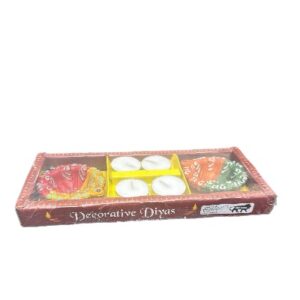 spark diwali clay diya 2pcs