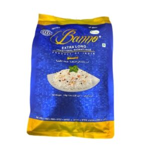Banno Long Basmati Rice 1kg