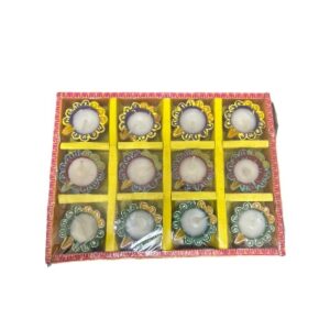 spark diwali clay diya 12pcs