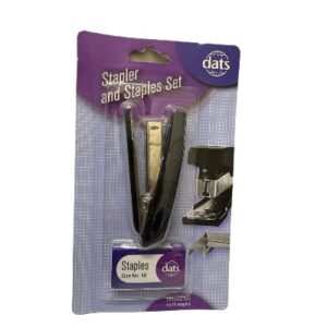 Stapler and staples set