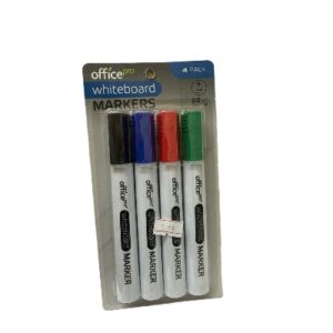 Office pro whiteboard markers 4pack