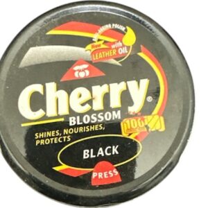 Cherry blossom black shoes polisee