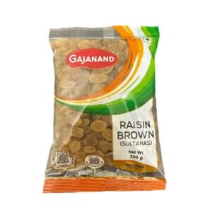 Gajanand Raisin Brown Sultanas 200g