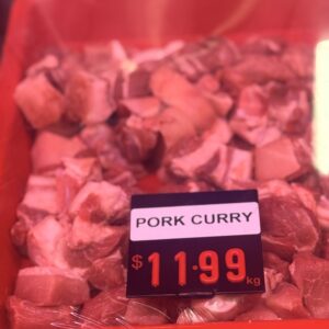 Pork curry 1kg