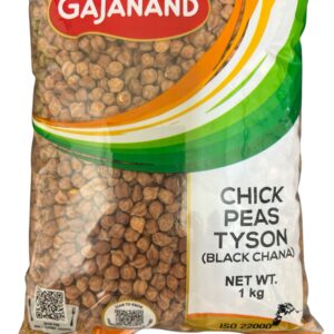 Gajanand Chick Peas (Black Chana) 1kg